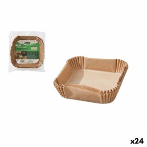 Papier für Heißluftfritteuse Algon 24 cm Fritteuse ohne Öl (24 Stück)