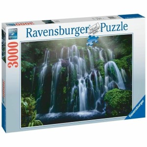Puzzle Ravensburger Chutes d'eau, Bali Paysage et nature 3000 Pièces