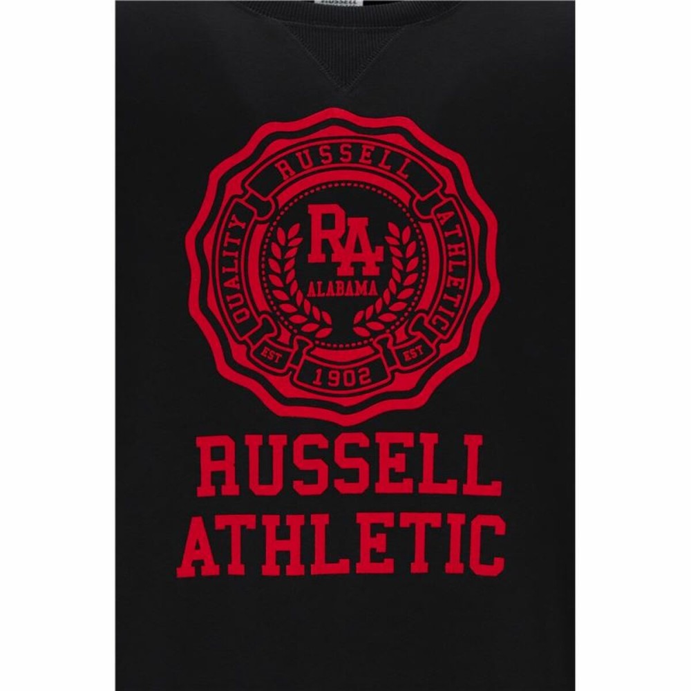 Sweat sans capuche homme Russell Athletic Ath Rose Noir