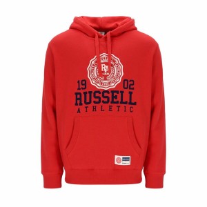 Sweat à capuche homme Russell Athletic Ath 1902 Rouge