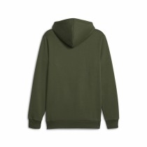 Herren Sweater mit Kapuze Puma Ess+ 2 Col Big Logo Dunkelgrün