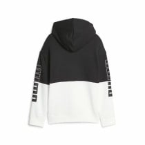 Sweat-shirt Enfant Puma Power Colorblock Noir