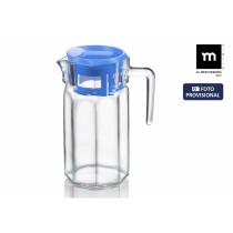 Krug mit Deckel und Dosiereinrichtung La Mediterránea Crossfire Glas (6 Stück)
