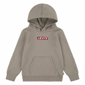 Kinder-Sweatshirt Levi's Boxtab Hellbraun