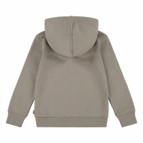 Kinder-Sweatshirt Levi's Boxtab Hellbraun