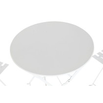 Table set with 2 chairs Home ESPRIT White 60 x 60 x 71 cm