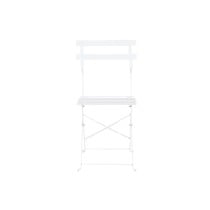 Ensemble Table + 2 Chaises Home ESPRIT Blanc 60 x 60 x 71 cm