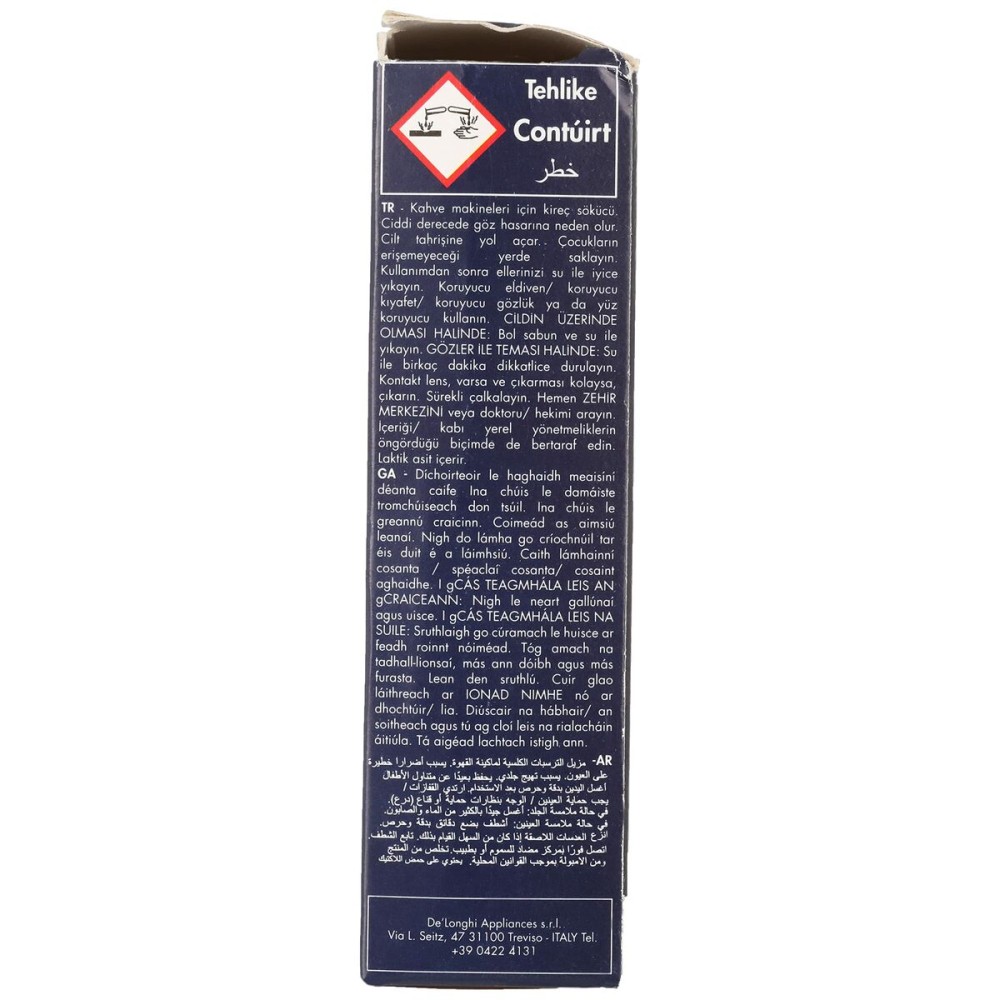 Wasserenthärter DeLonghi EcoDecalk 2x100ml 2 x 100 ml Entkalker für Kaffeemaschinen