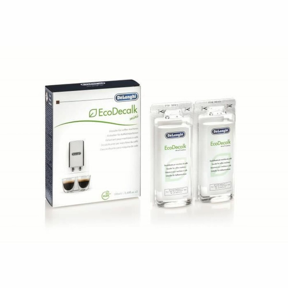 Wasserenthärter DeLonghi EcoDecalk 2x100ml 2 x 100 ml Entkalker für Kaffeemaschinen