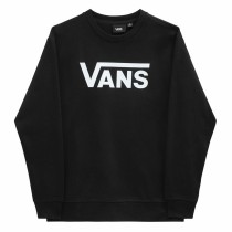 Sweat sans capuche femme Vans Drop V Logo BFF Crew Noir