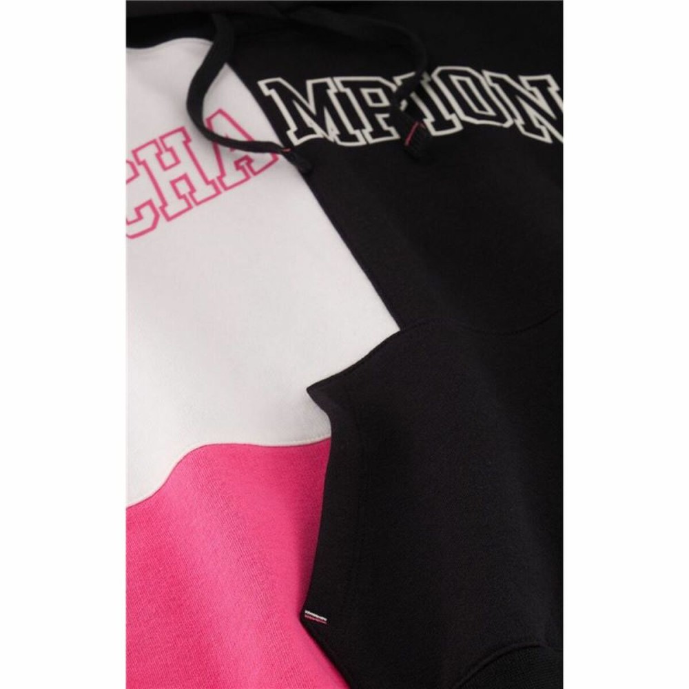 Women’s Hoodie Champion Legacy White Pink Black