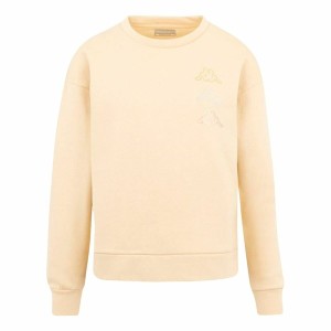 Unisex Sweater ohne Kapuze Kappa Kifoli Beige