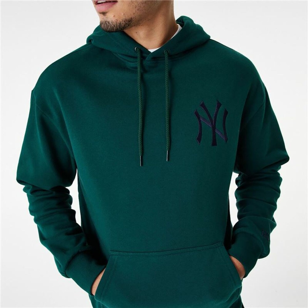 Unisex Hoodie New Era League Essentials New York Yankees Dark green