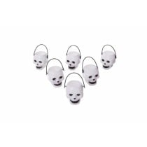Halloween Decorations My Other Me Mini Skulls (6 uds) (6 x 5 x 5 cm)