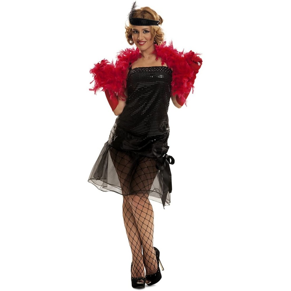 Déguisement pour Adultes My Other Me Danseuse de Cabaret Noir M/L