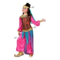 Déguisement pour Enfants Multicouleur Princesse Arabe 10-12 Ans (3 Pièces)