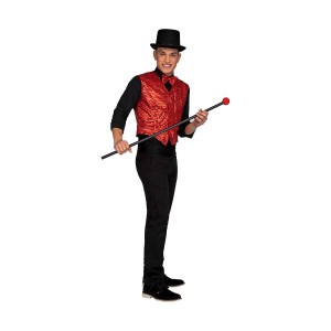 Déguisement pour Adultes My Other Me Showman Rouge Gilet M/L