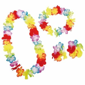Ensemble d'accessoires de costume My Other Me Multicouleur Hawaïenne M