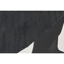 Toile Home ESPRIT Blanc Noir Chapeau Moderne 103 x 4,5 x 143 cm (2 Unités)