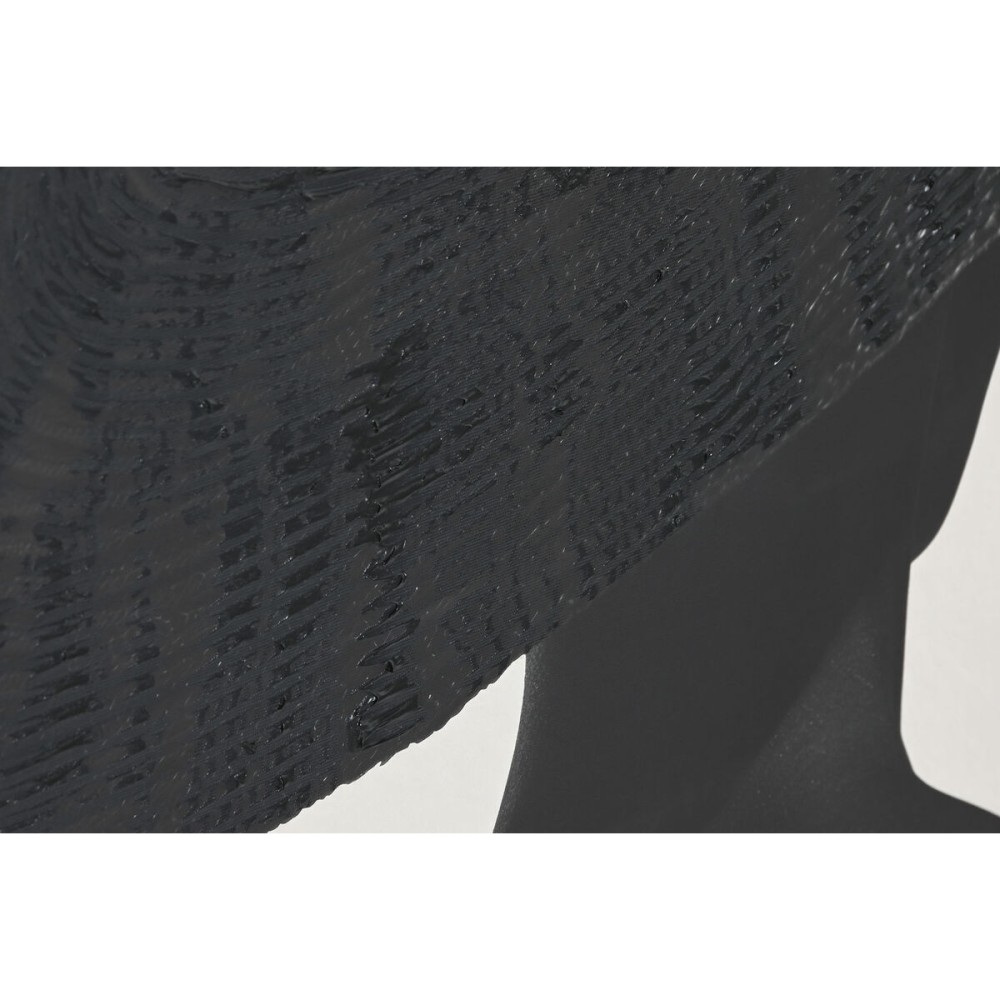 Toile Home ESPRIT Blanc Noir Chapeau Moderne 103 x 4,5 x 143 cm (2 Unités)