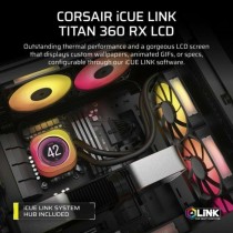 Kit de refroidissement liquide Corsair iCUE LINK TITAN 360 RX LCD