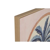 Leinwand Home ESPRIT grün Beige Palmen Kolonial 75 x 4 x 100 cm (2 Stück)