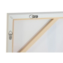 Leinwand Home ESPRIT Weiß türkis abstrakt Urban 120 x 4 x 90 cm (2 Stück)
