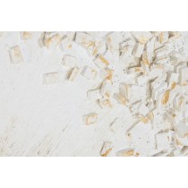 Toile Home ESPRIT Blanc Cercles 102 x 4,5 x 102 cm (2 Unités)
