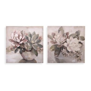 Canvas Versa Flowers 2,5 x 40 x 40 cm