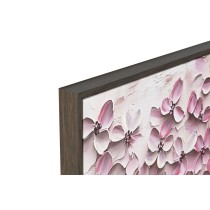 Toile Home ESPRIT Beige Rose Brun foncé Romantique 103 x 4,5 x 103 cm (2 Unités)