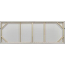Toile Home ESPRIT Blanc Vert Moderne Urbaine 183 X 4 X 63 CM (2 Unités)