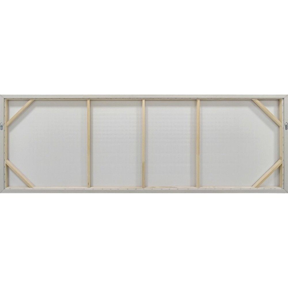 Toile Home ESPRIT Blanc Vert Moderne Urbaine 183 X 4 X 63 CM (2 Unités)