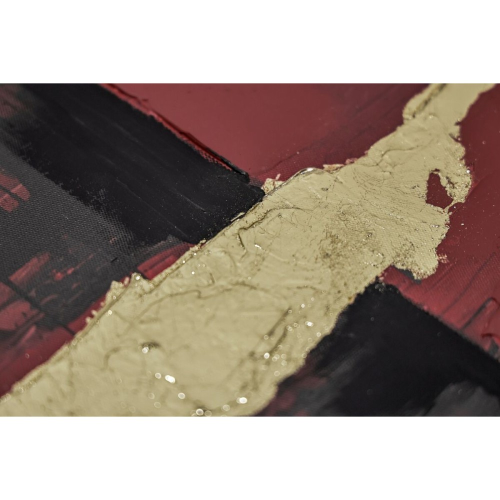 Toile Home ESPRIT Noir Rouge Moderne 83 x 4 x 123 cm (2 Unités)