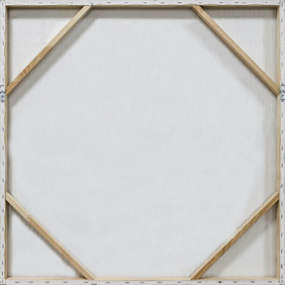 Leinwand Home ESPRIT Weiß Schwarz Moderne 80 x 4 x 80 cm (2 Stück)