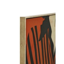 Toile Home ESPRIT Noir Rouge Urbaine 83 x 4 x 123 cm (2 Unités)