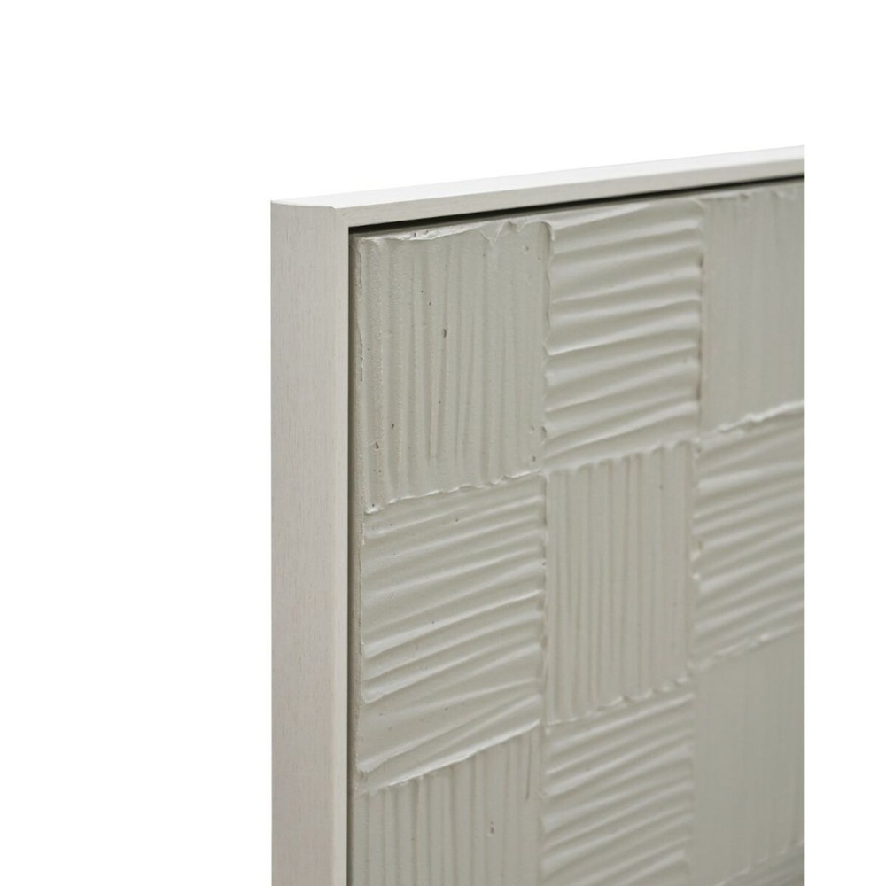 Canvas Home ESPRIT White Beige Modern Scandinavian 83 x 4 x 123 cm (2 Units)