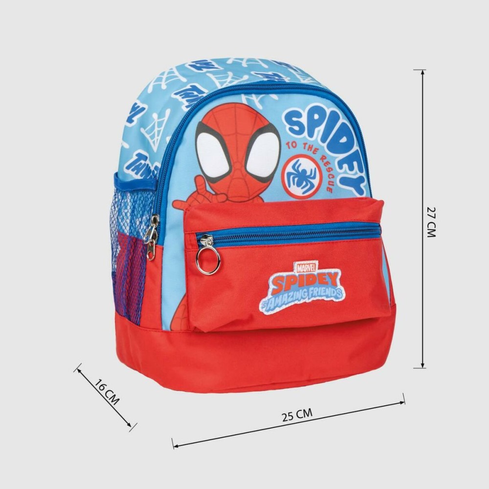 Wanderrucksack Spidey Für Kinder 25 x 27 x 16 cm Rot 23 x 27 x 15 cm