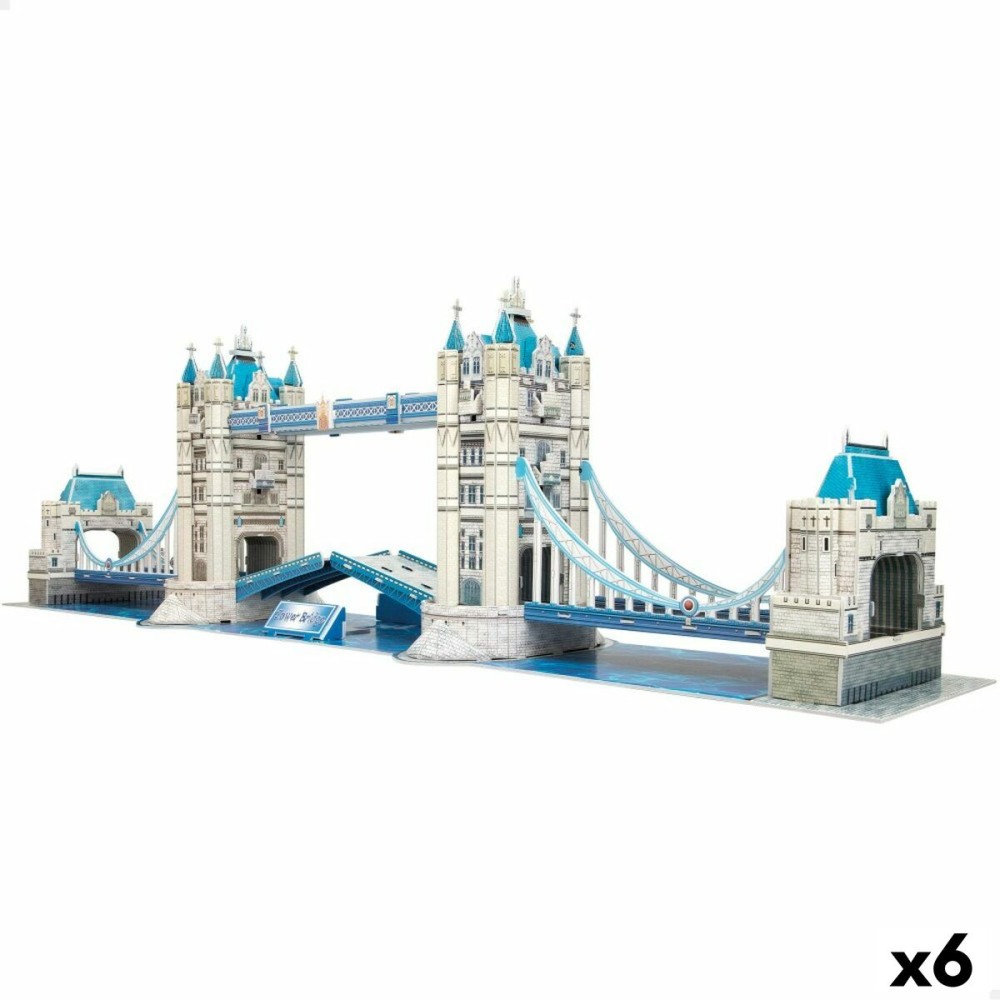 Puzzle 3D Colorbaby Tower Bridge 120 Pièces 77,5 x 23 x 18 cm (6 Unités)