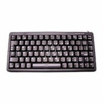 Qwerty Tastatur Spanisch Cherry G84-4100LCMES-2 USB+PS/2 Schwarz