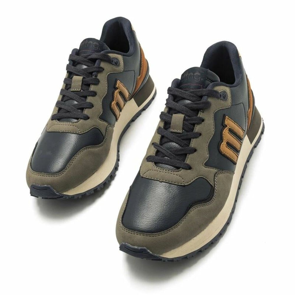 Herren Sneaker Mustang Attitude Grau Olive