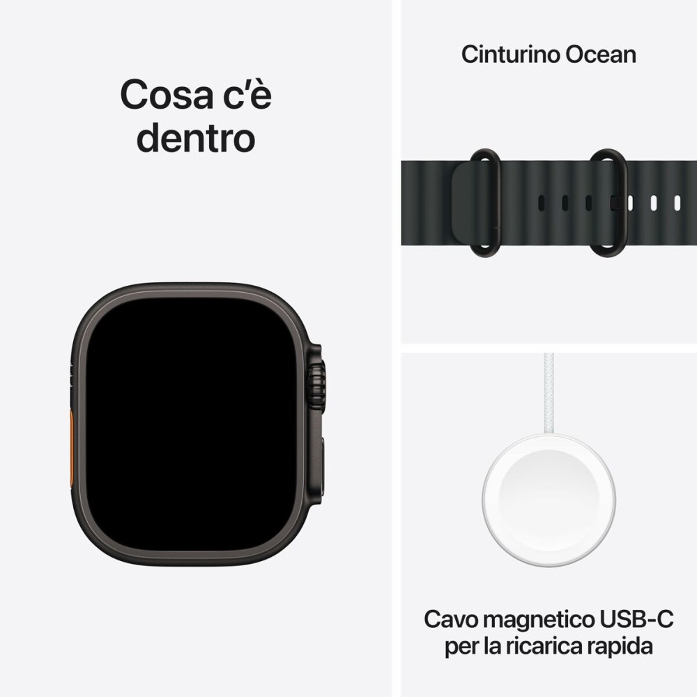Smartwatch Apple MX4P3TY/A Schwarz 1,9" 49 mm