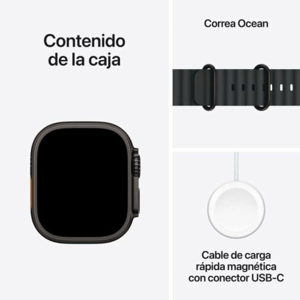 Smartwatch Apple MX4P3TY/A Schwarz 1,9" 49 mm