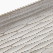 Centre de Table Versa Blanc 15,5 X 6,5 X 40 CM