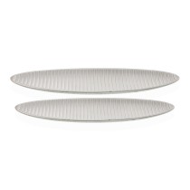 Centre de Table Versa Blanc 16 X 4,5 X 64,5 CM
