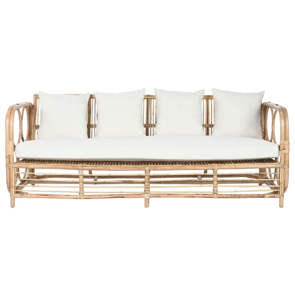 Sofa Home ESPRIT Weiß natürlich 192 x 72 x 75 cm
