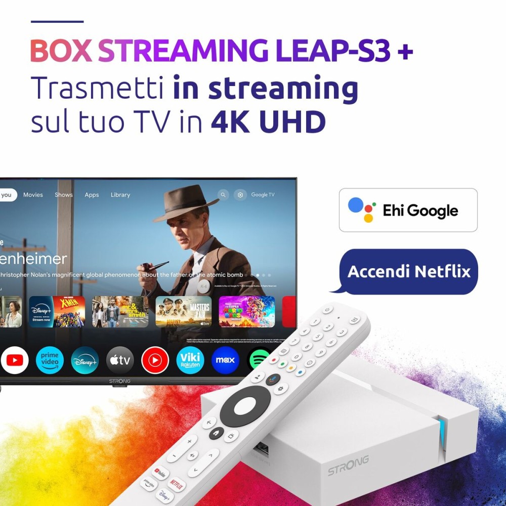 Appareil de Streaming STRONG LEAP-S3+V2