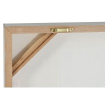 Leinwand Home ESPRIT Weiß Beige abstrakt Urban 150 x 3 x 50 cm (2 Stück)