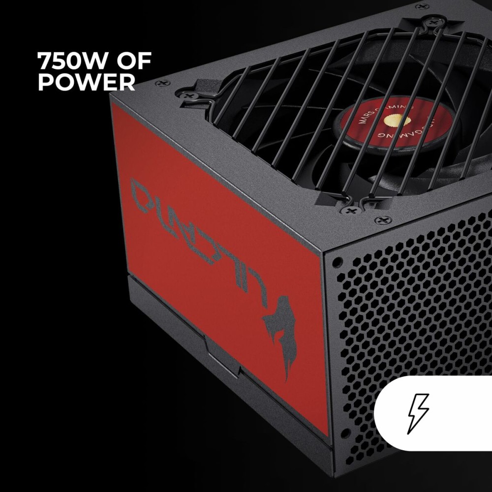 Power supply Mars Gaming MPVU750SI 750 W 6 W 110 W 80 Plus Silver