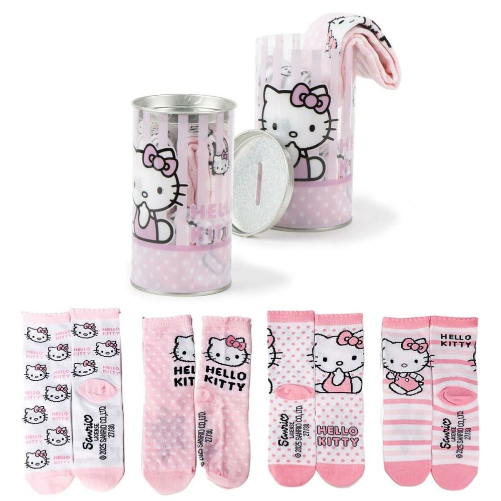 Pack de chaussettes Hello Kitty 4 Pièces