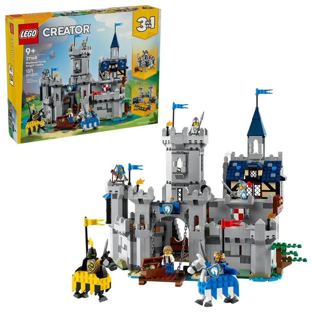 Konstruktionsspiel Lego CREATOR 31168 Medieval Horse Knight Castle